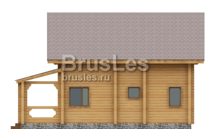 Проект "Дональд" дом из профилированного бруса с мансардой — фото-532_3