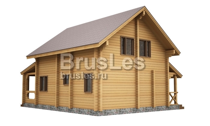 Проект "Дональд" дом из профилированного бруса с мансардой — фото-532_4